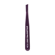 Pinza para Cejas Biselada Staleks Expert 11 Tipo 3 — Violeta