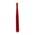 Pinza para Cejas Biselada Staleks Expert 11 Tipo 3 — Roja
