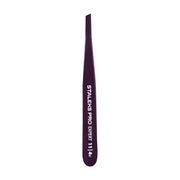 Pinza para Cejas Biselada Staleks Expert 11 Tipo 4 — Violeta