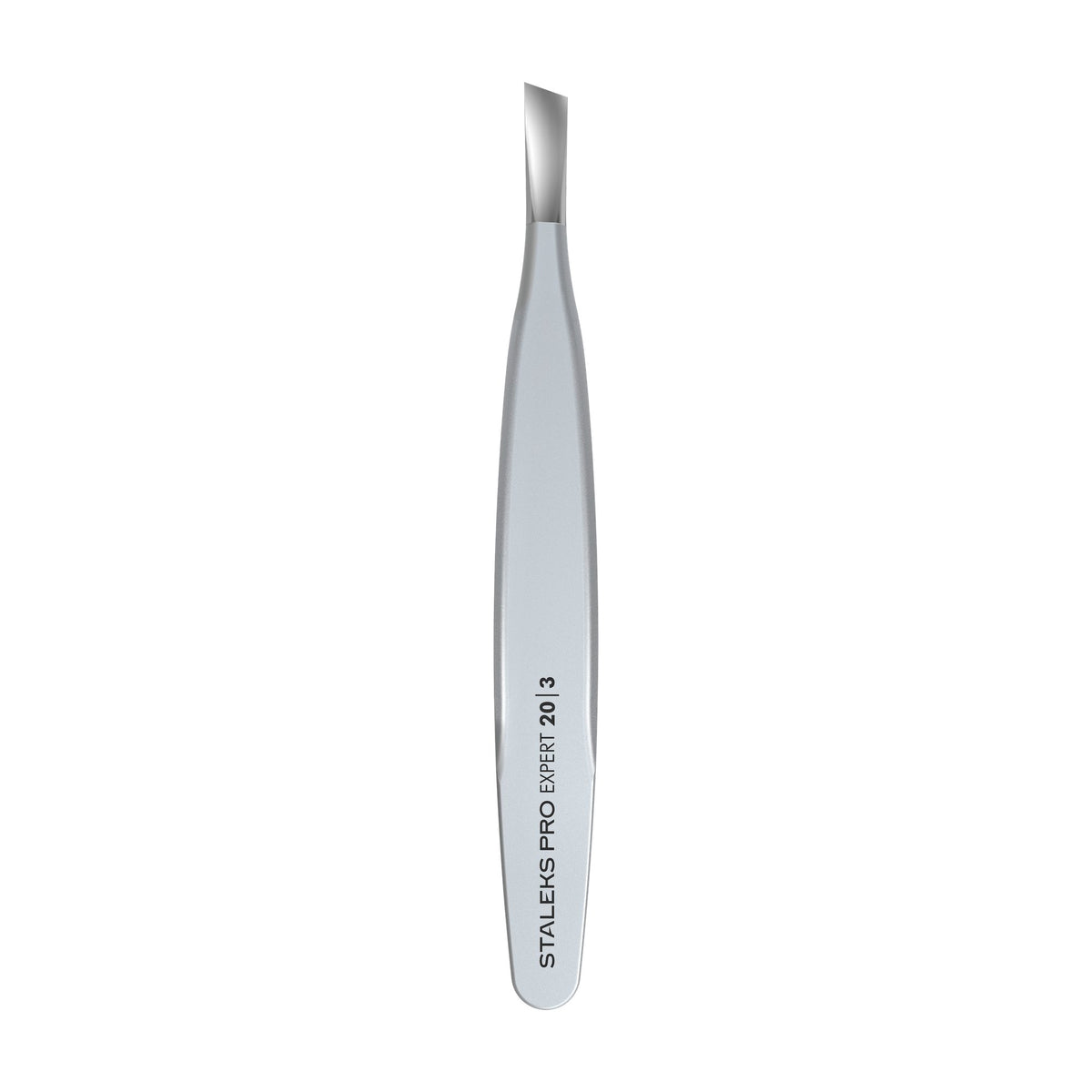 Pinza para Cejas Biselada Ancha Staleks Expert 20 Tipo 3