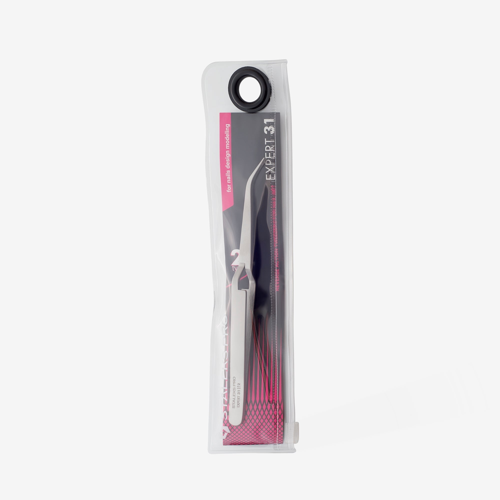 Pinzas de аcción inversa para nail art EXPERT 31 TIPO 2