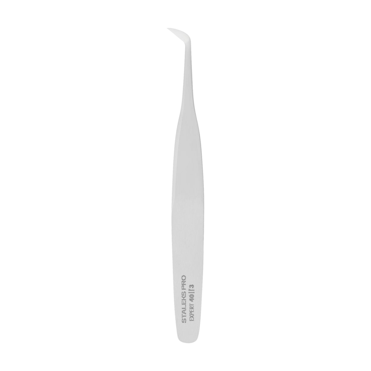Pinza para Pestañas Bota 45° Staleks Expert 40 Tipo 3 en su empaque original (4)