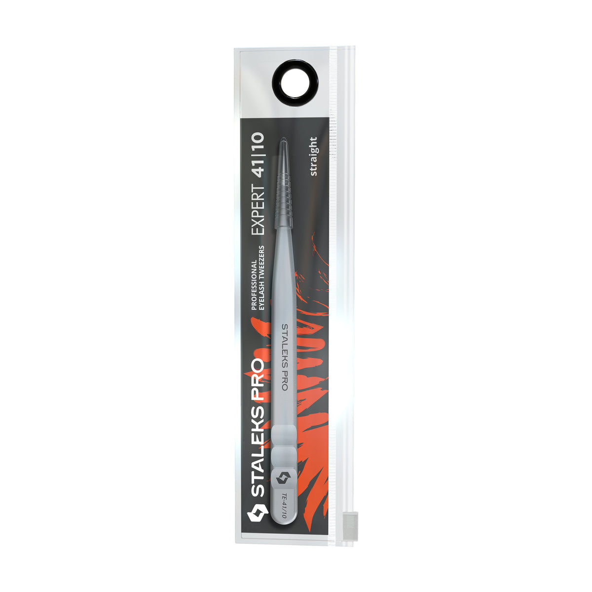 Pinza para Pestañas Recta Staleks Expert 41 Tipo 10 en su empaque original