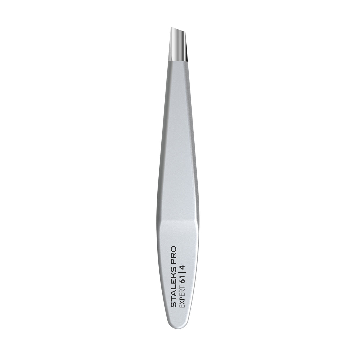 Pinza para Cejas Biselada Estrecha Staleks Expert 61 Tipo 4