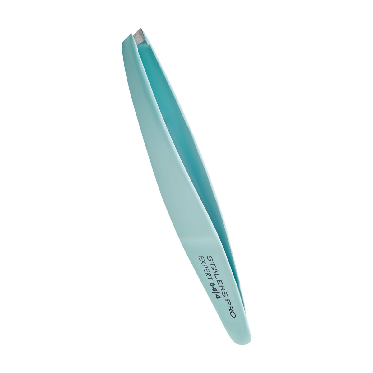 Pinza para Cejas Biselada Staleks Expert 64 Tipo 4 — Azul