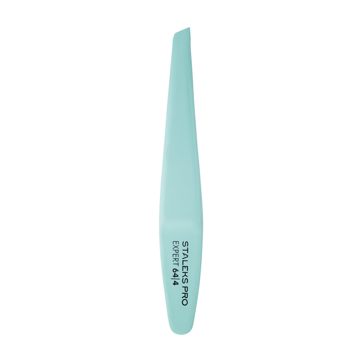 Pinza para Cejas Biselada Staleks Expert 64 Tipo 4 — Azul en su empaque original (3)