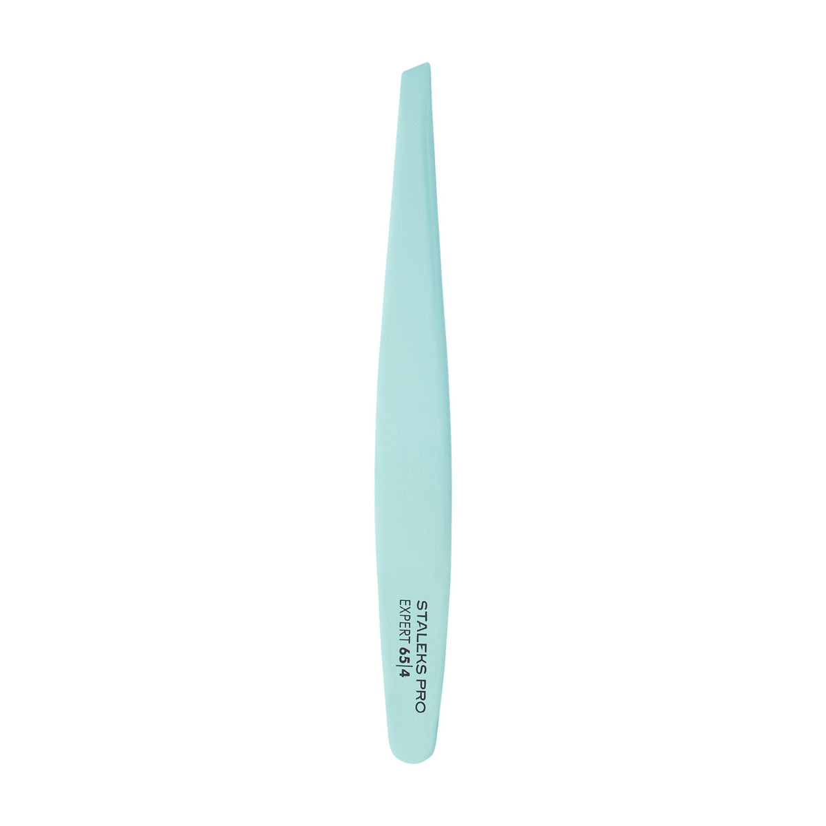 Pinza para Cejas Biselada Staleks Expert 65 Tipo 4 — Azul en su empaque original (6)