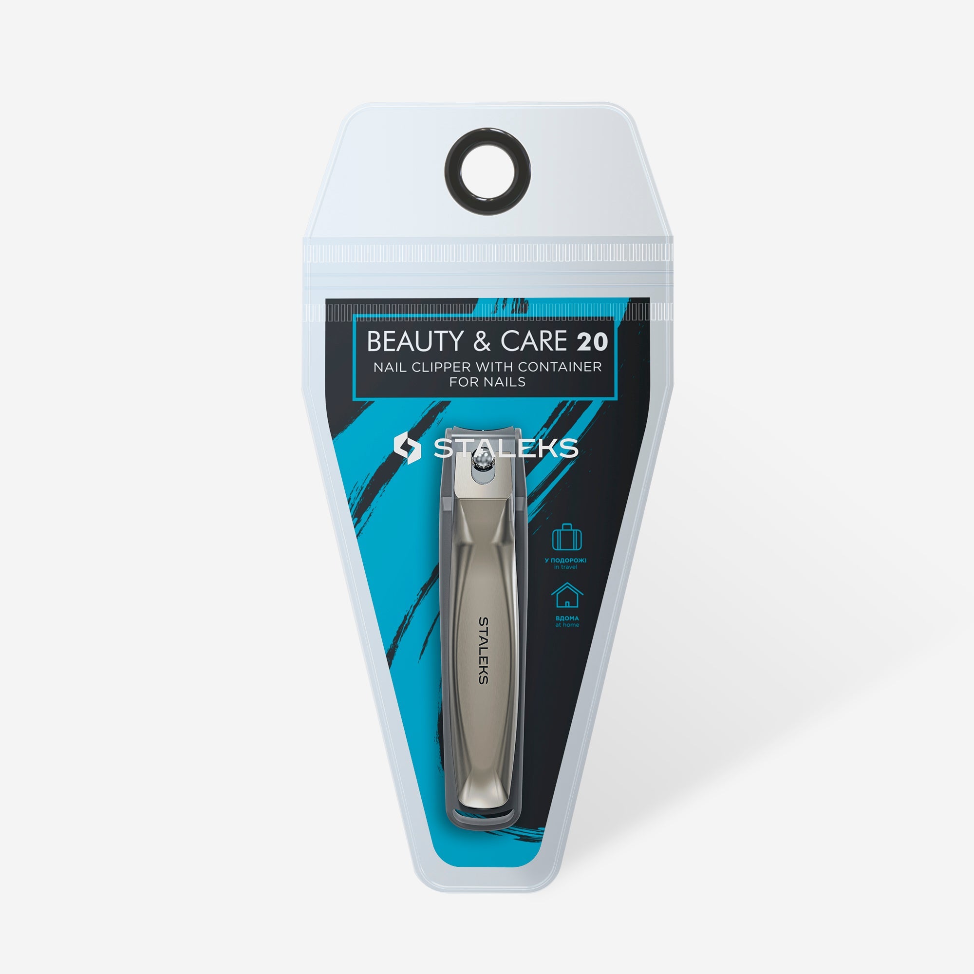 Cortauñas con recipiente para uñas BEAUTY & CARE 20