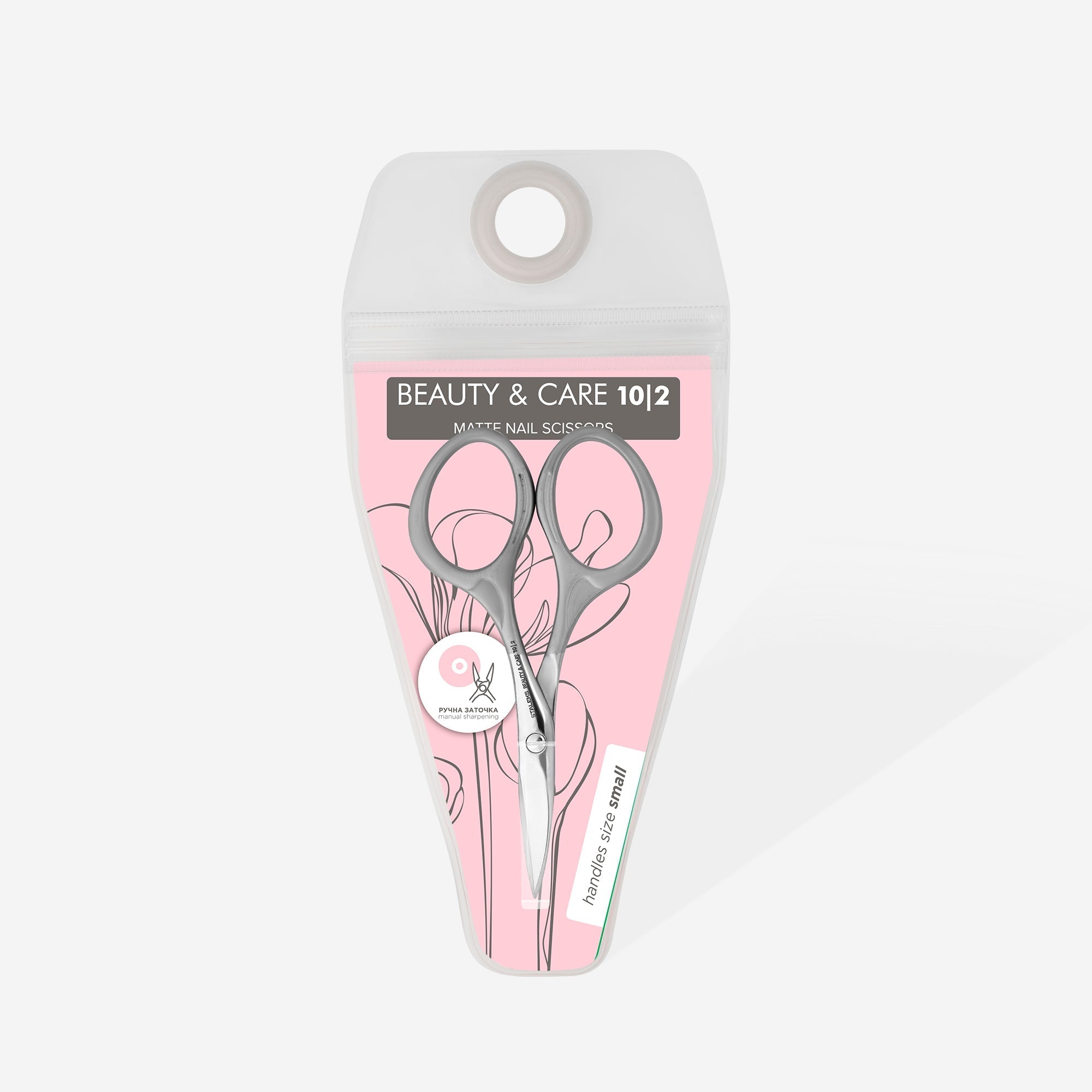 Tijeras para uñas mate BEAUTY & CARE 10 TYPE 2