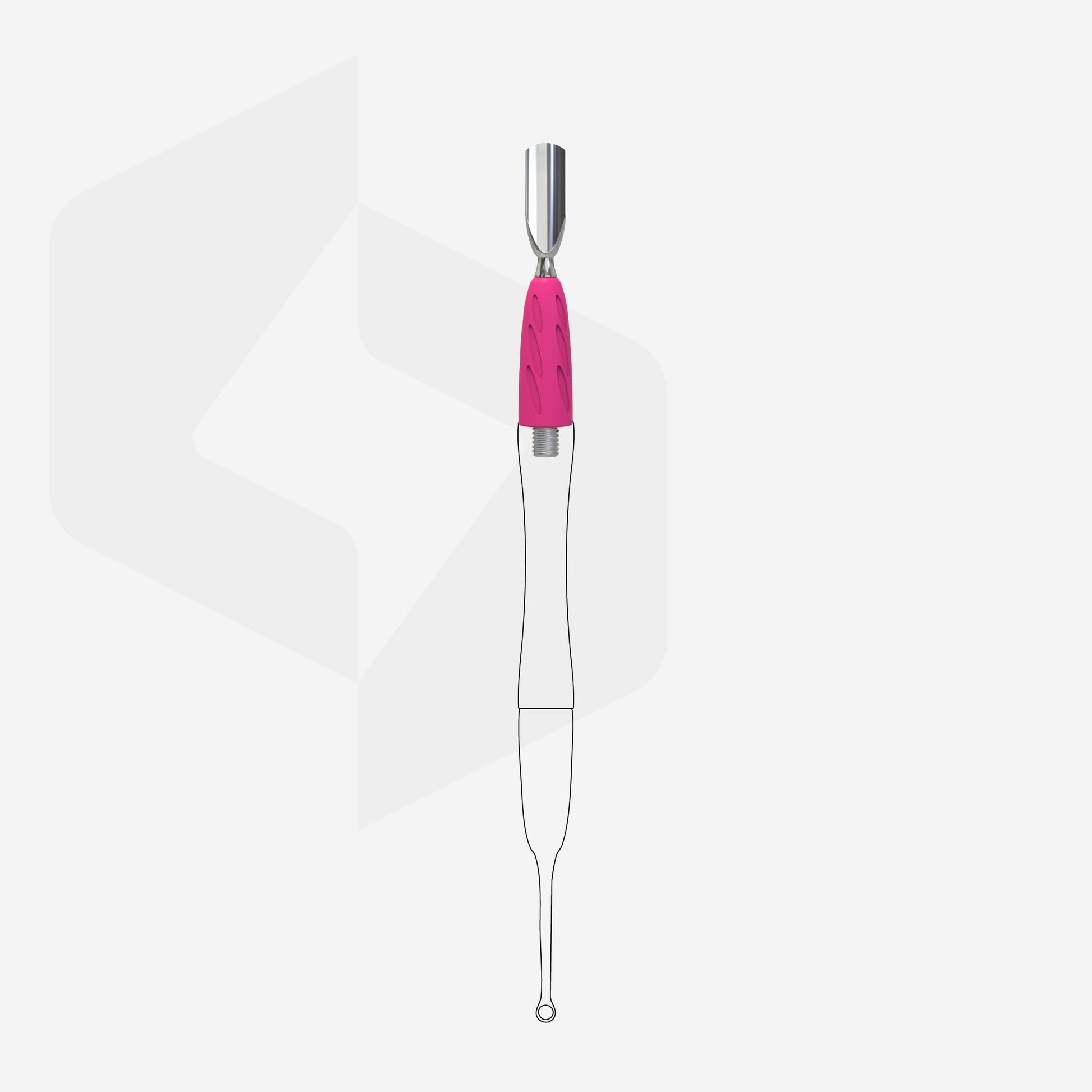 STALEKS UNIQ 16 Combo Working part of the pusher (rounded narrow pusher)