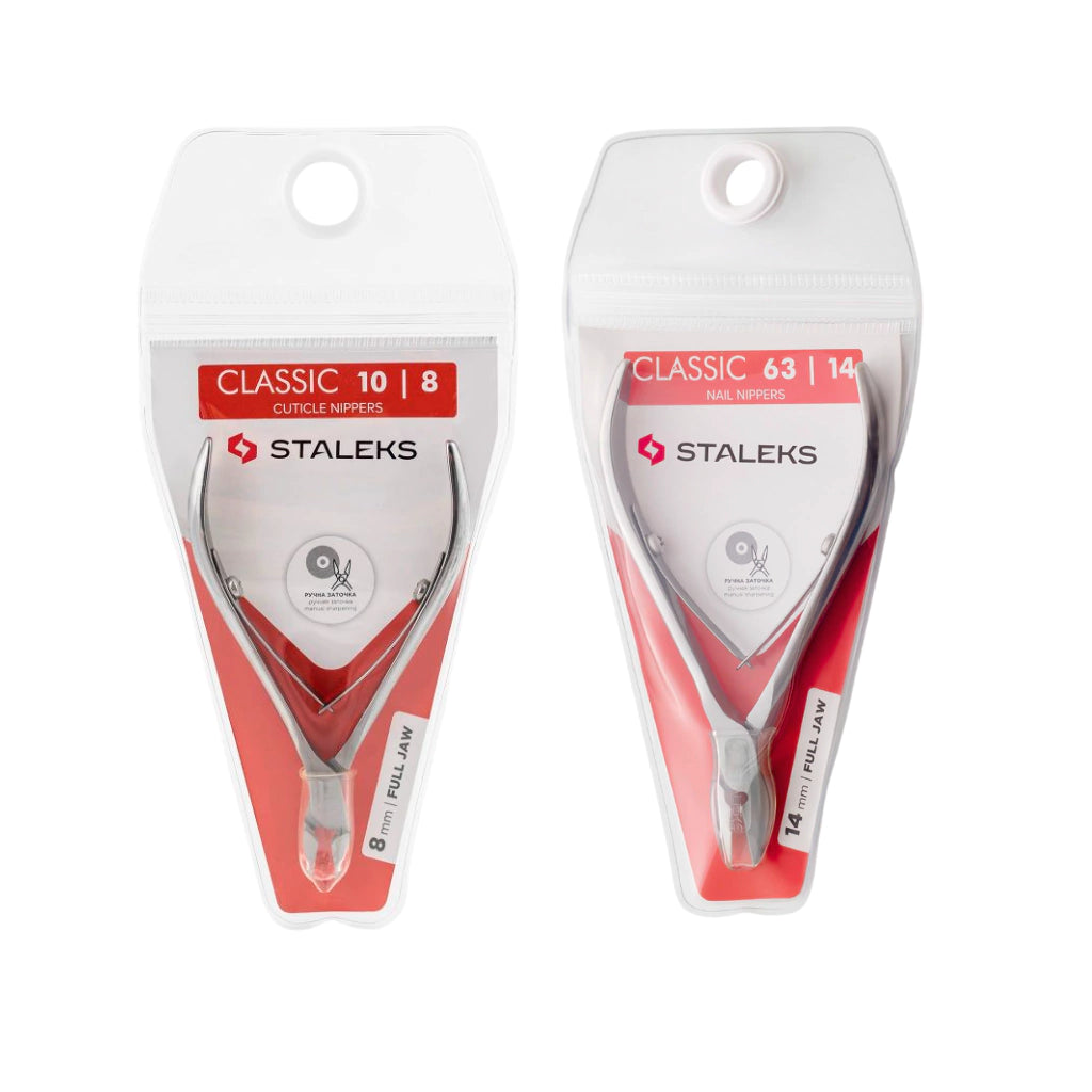 Kit Alicates Classic Cutícula + Uñas