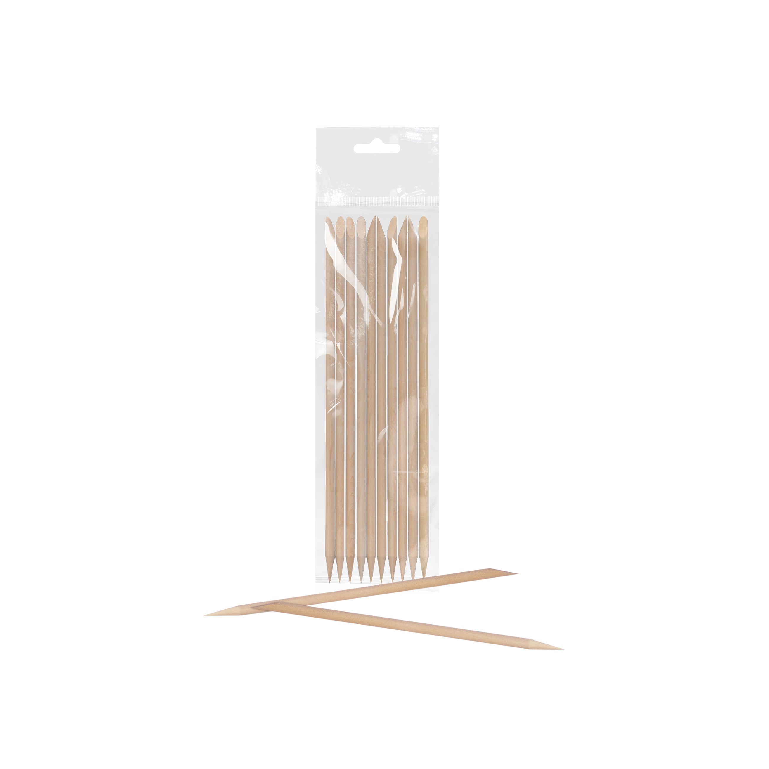 Palo naranja EXPERT madera 150 mm (10 uds.)