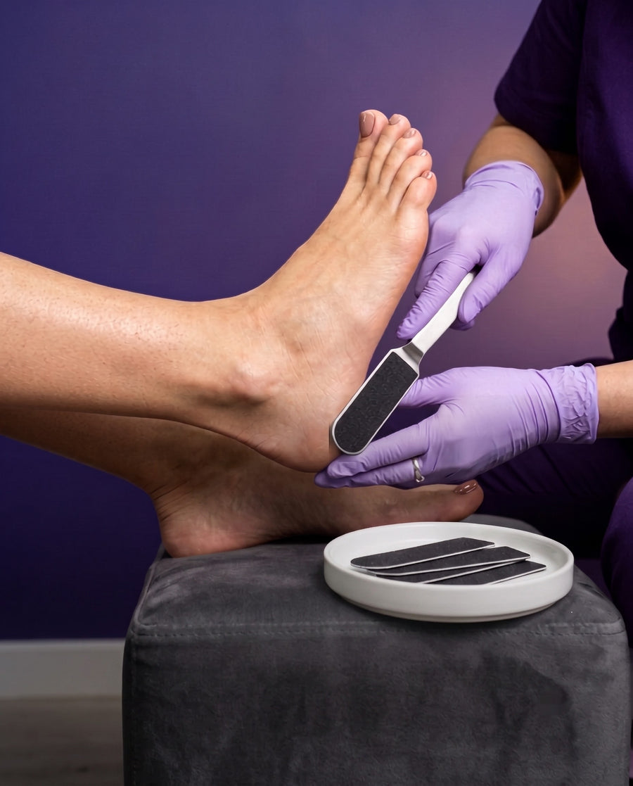 Pedicura profesional con lima STALEKS