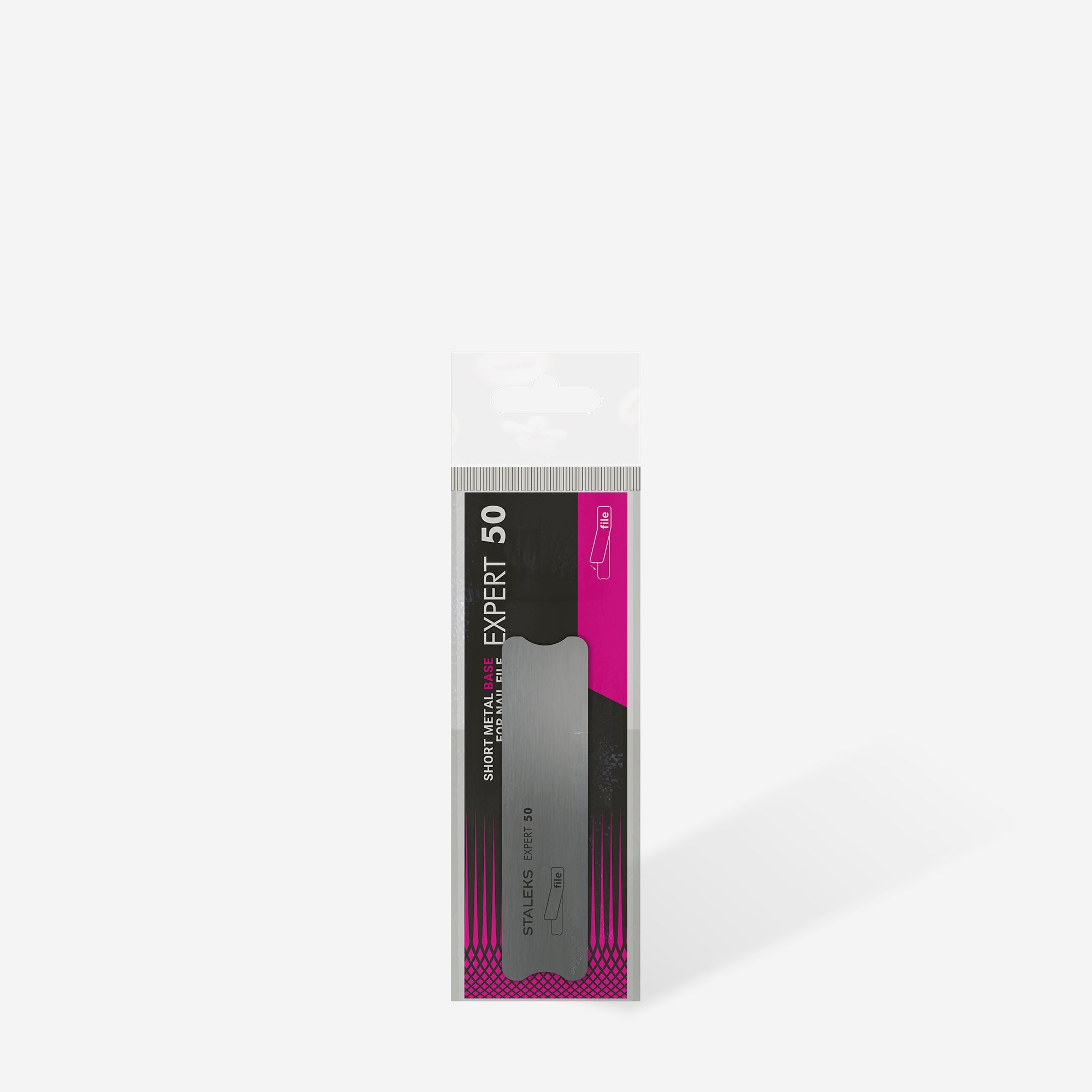 Base metálica corta para lima de uñas EXPERT 50