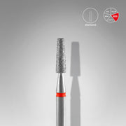 Fresa - «Cono Truncado» roja. Diámetro 2,5 mm, parte de trabajo 8mm (STALEKS)