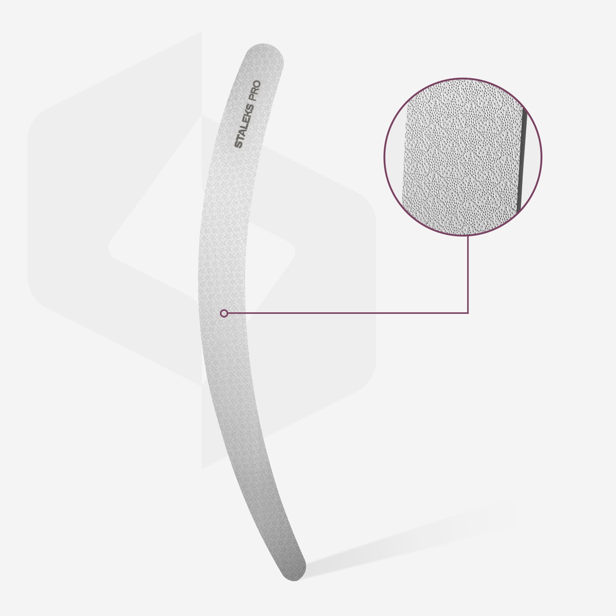 Lima de uñas láser EXPERT 10 170 mm (curva)