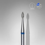 Fresa - Gota Azul. Diámetro 1,6 mm, parte de trabajo 4 mm (STALEKS)