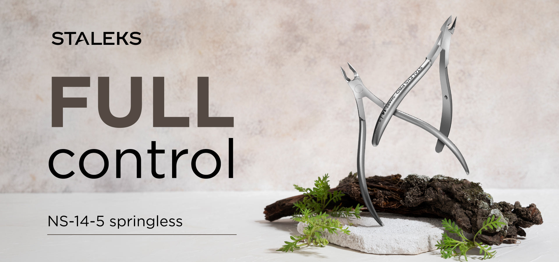 Staleks Full Control - Alicates profesionales NS-14-5