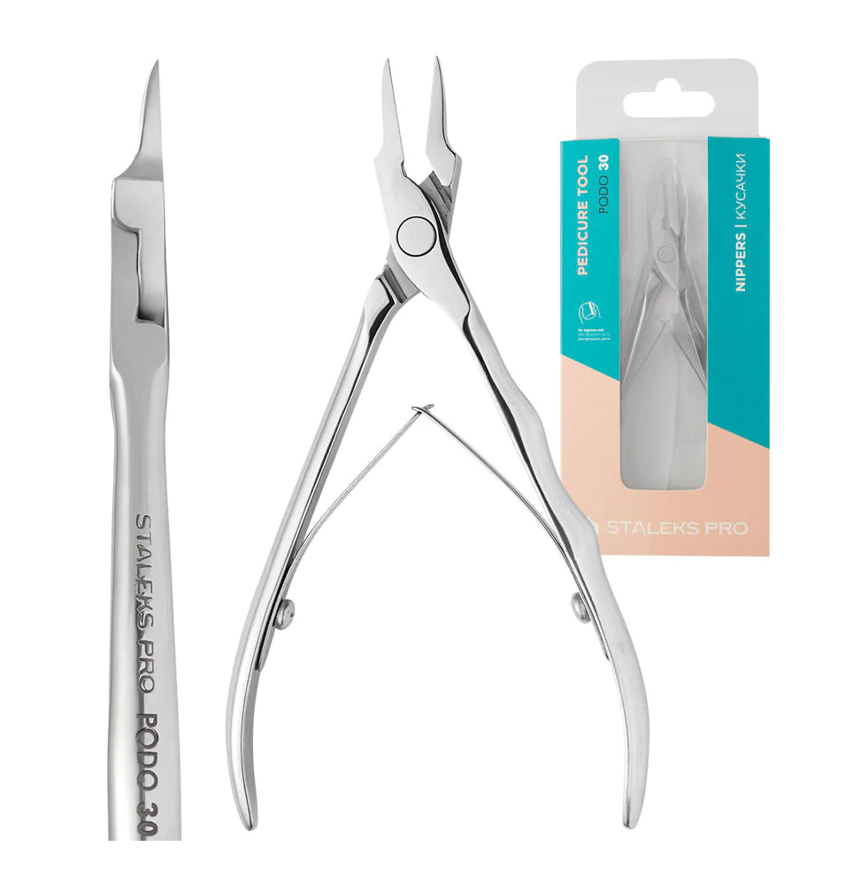 Kit Podo Pro — Alicate PODO 30/18 + Cureta PODO 10/1