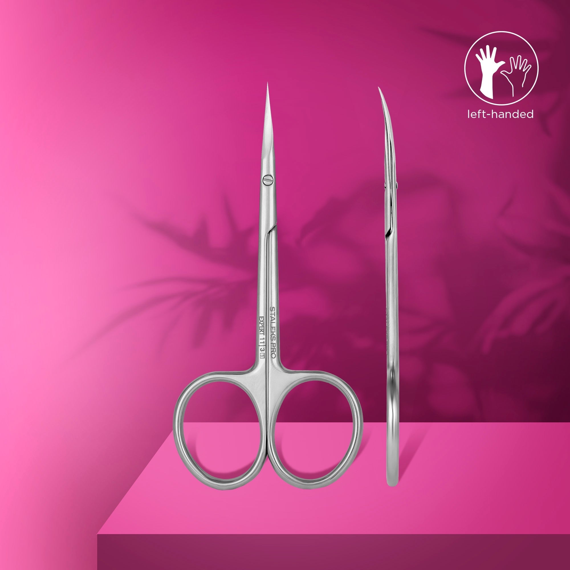 Tijeras profesionales para cutículas para zurdos EXPERT 11 TYPE 3