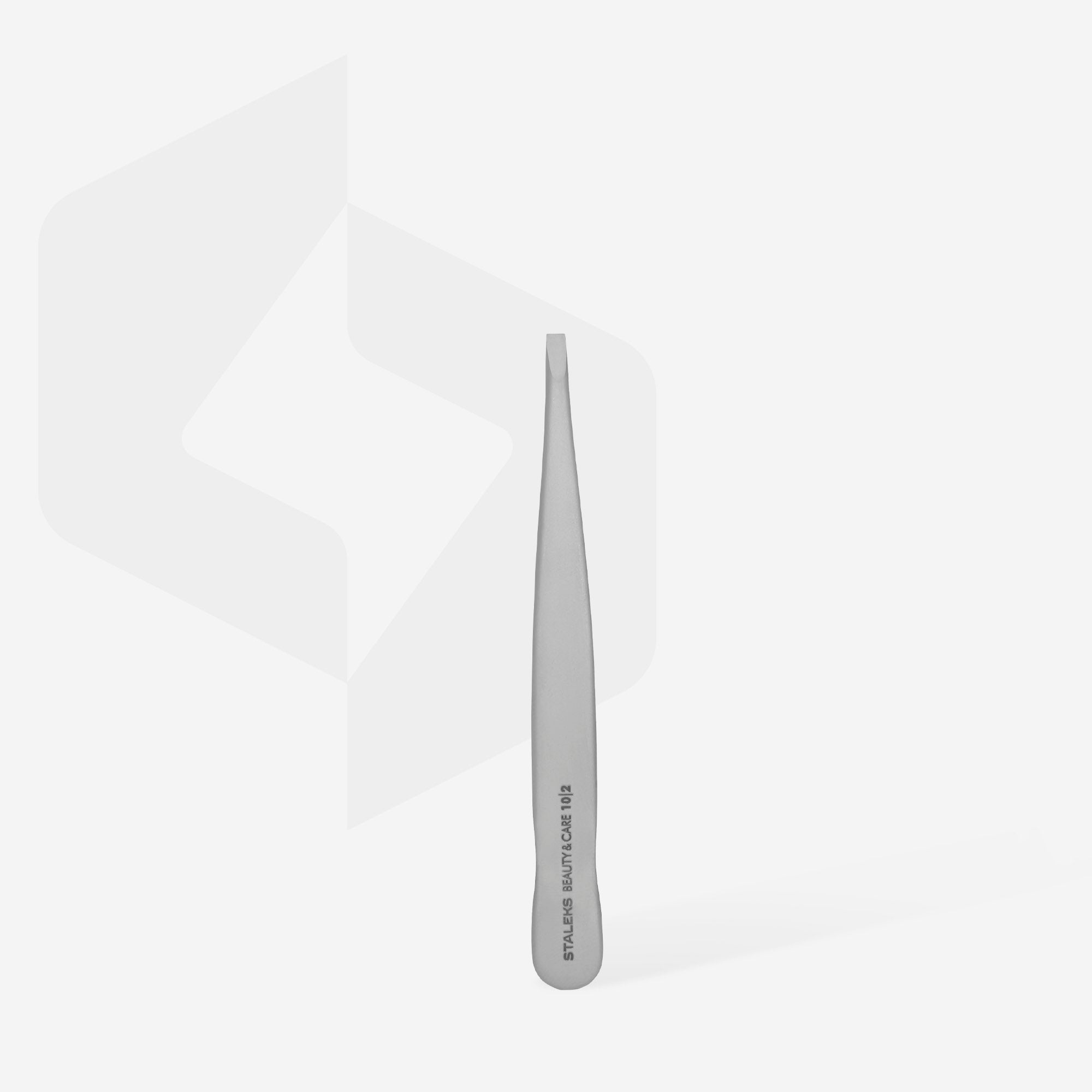 Pinzas para cejas BEAUTY & CARE 10 TYPE 2 (rectas estrechas)