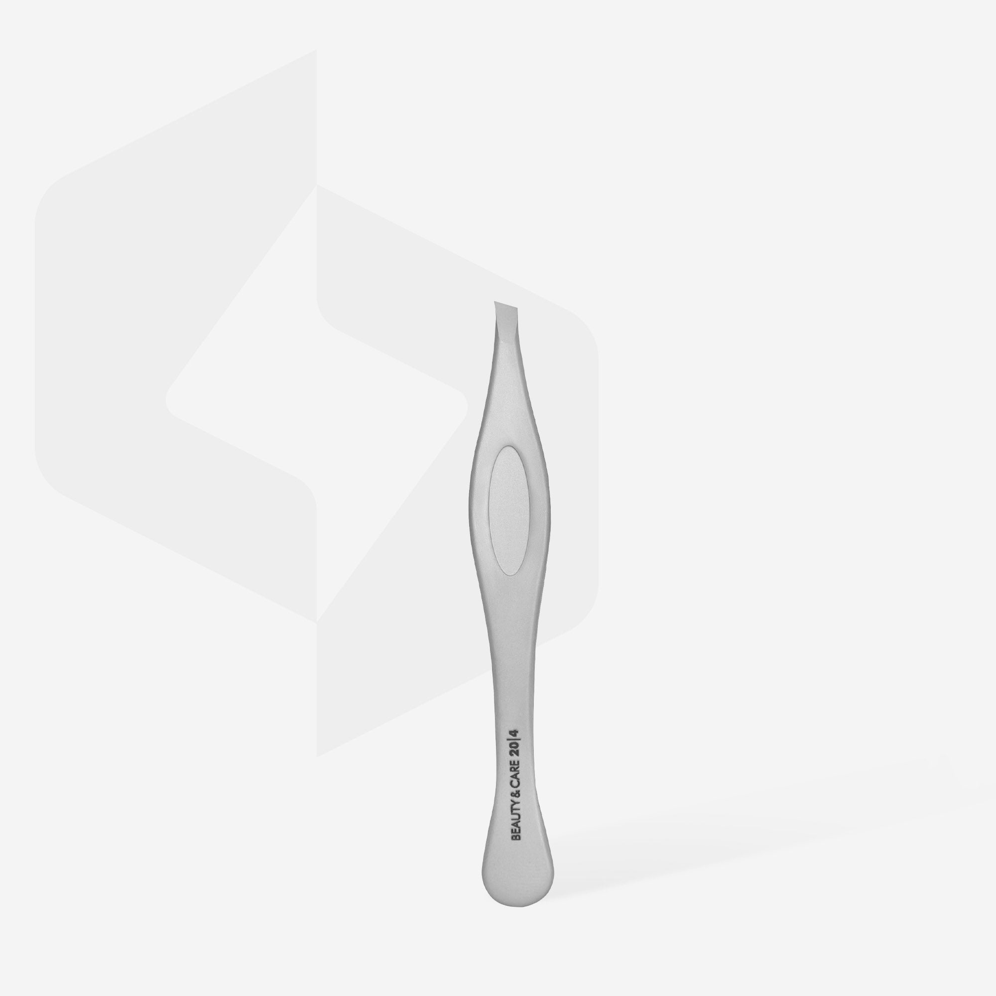 Pinzas para cejas BEAUTY & CARE 20 TYPE 4 (biselado estrecho)