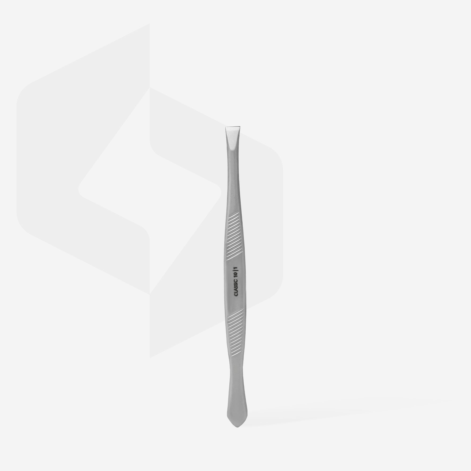 Pinza para cejas CLASSIC 10 TIPO 1 (recta ancha)