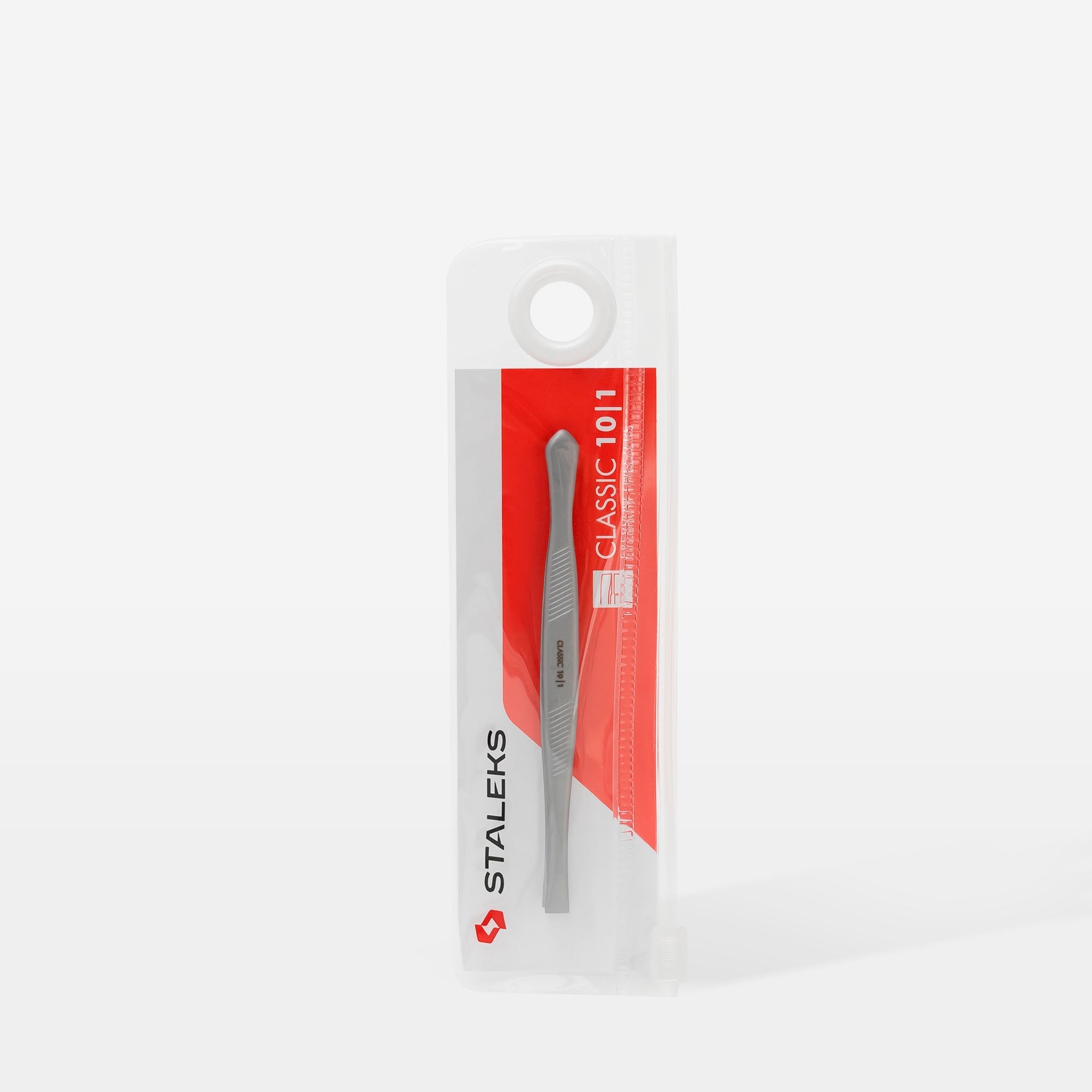 Pinza para cejas CLASSIC 10 TIPO 1 (recta ancha)