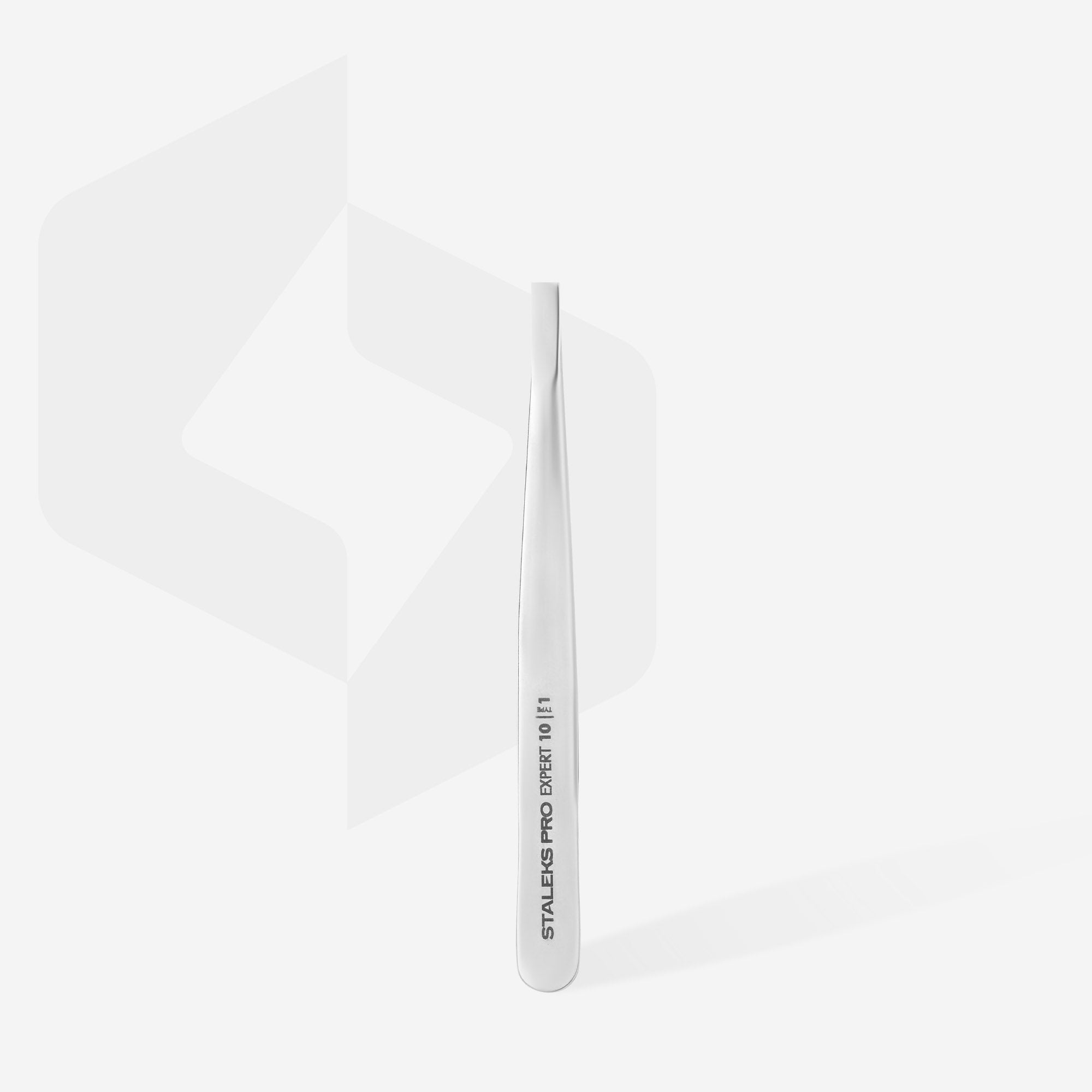 Pinza para cejas EXPERT 10 TIPO 1 (recta ancha)