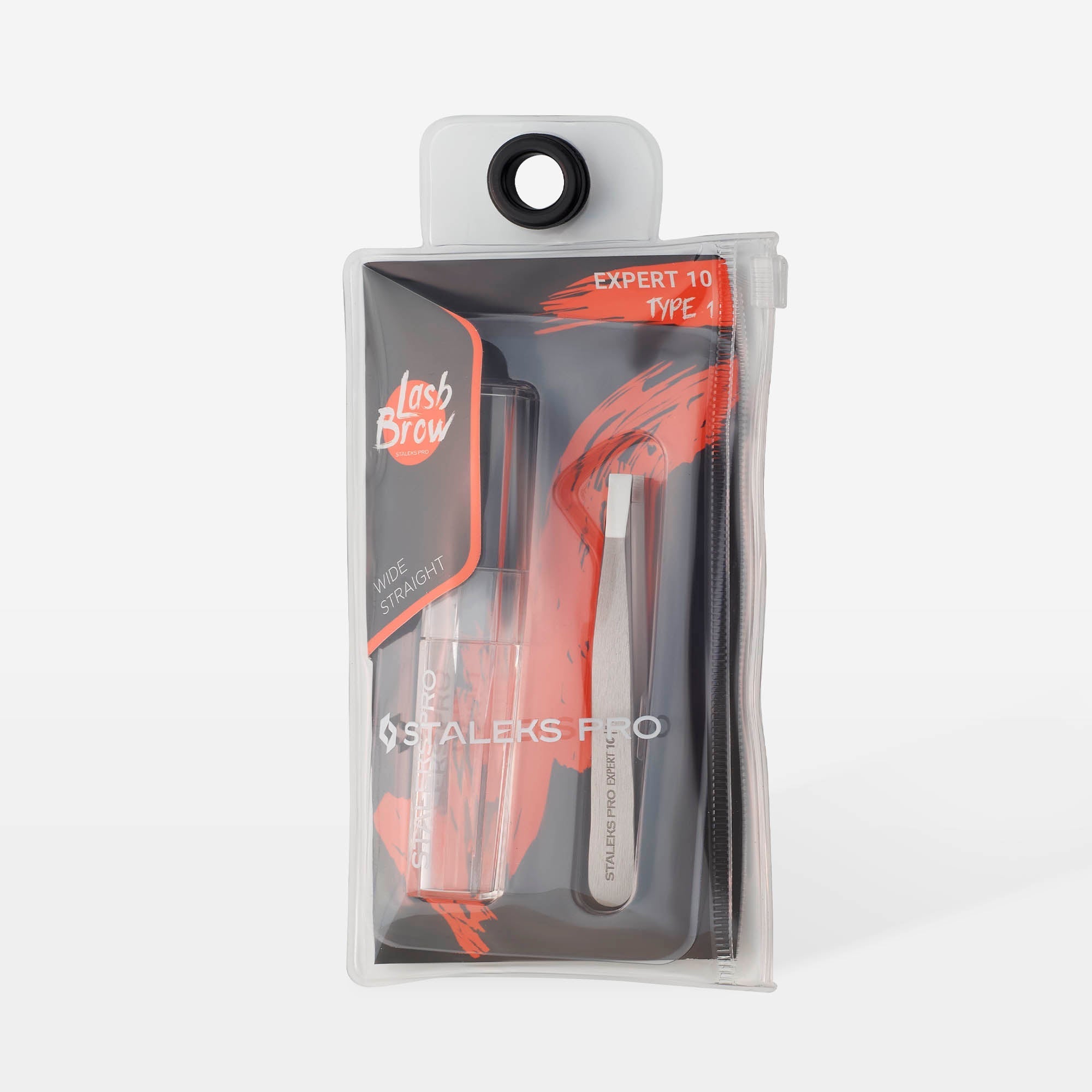Pinza para cejas EXPERT 10 TIPO 1 (recta ancha)