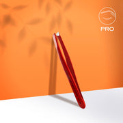 Pinza para cejas roja EXPERT 11 TIPO 3r (biselado ancho)