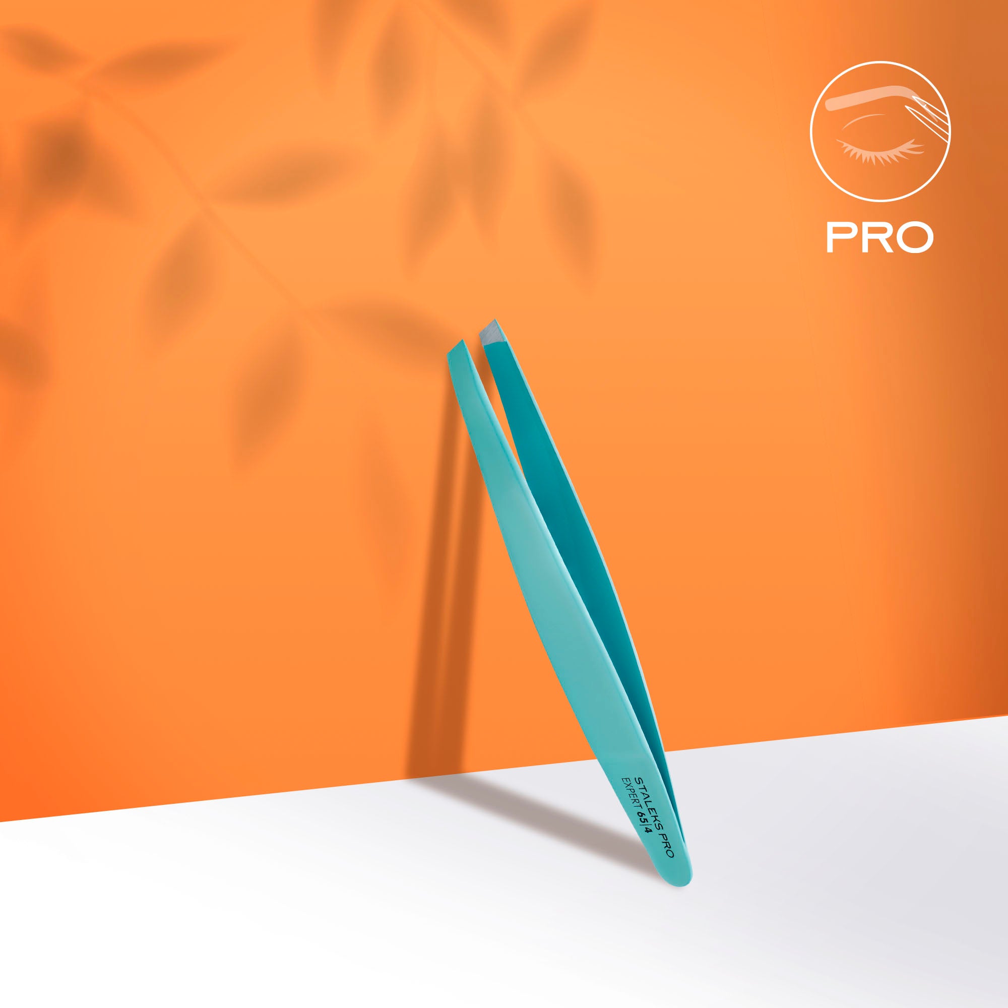 Pinzas para cejas azul EXPERT 65 TIPO 4 (biselado estrecho)