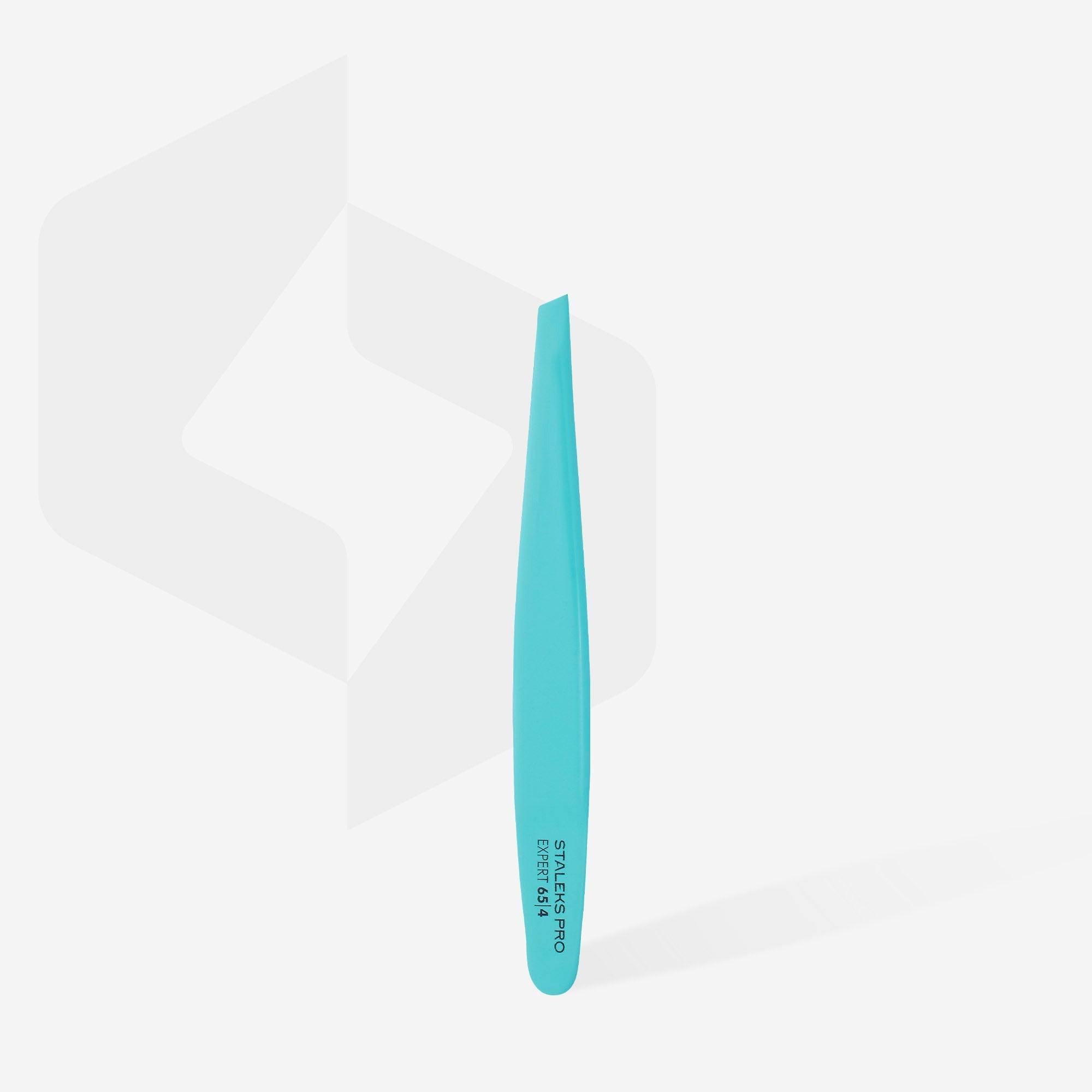 Pinzas para cejas azul EXPERT 65 TIPO 4 (biselado estrecho)