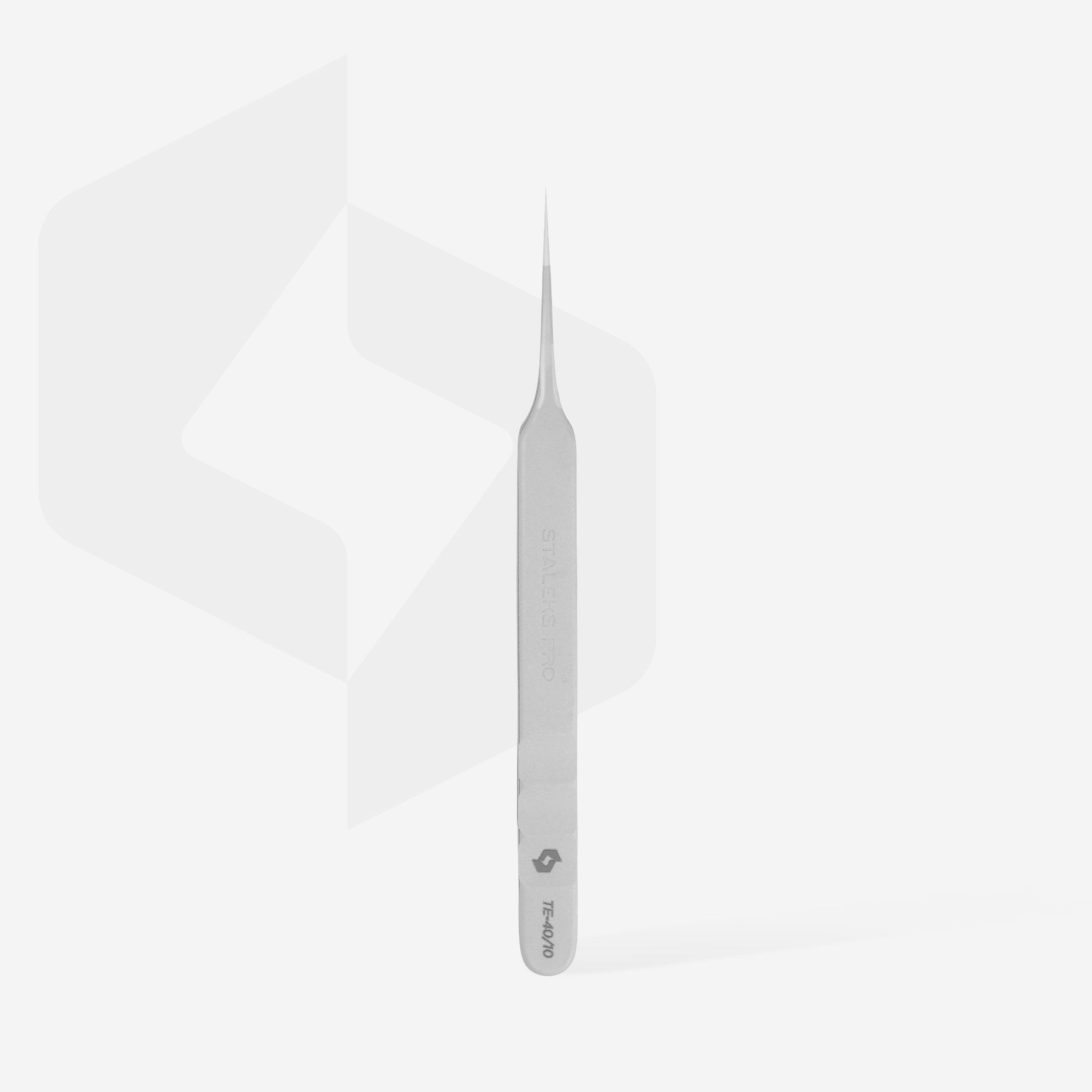 Pinza de pestañas profesional EXPERT 40 TIPO 10 (recta)