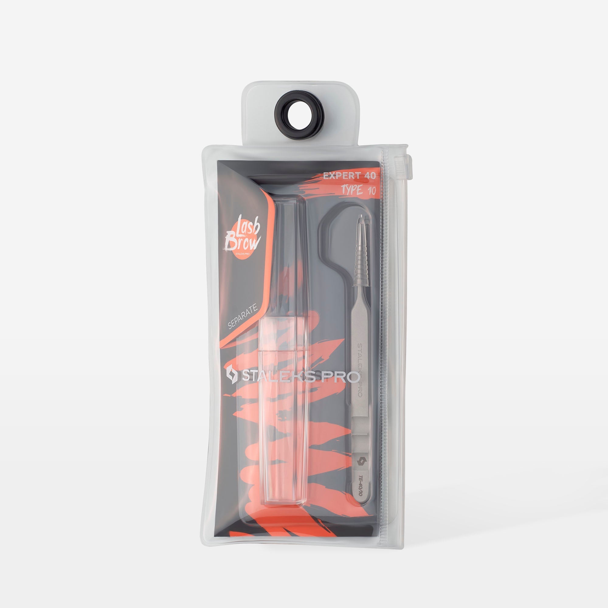 Pinza de pestañas profesional EXPERT 40 TIPO 10 (recta)