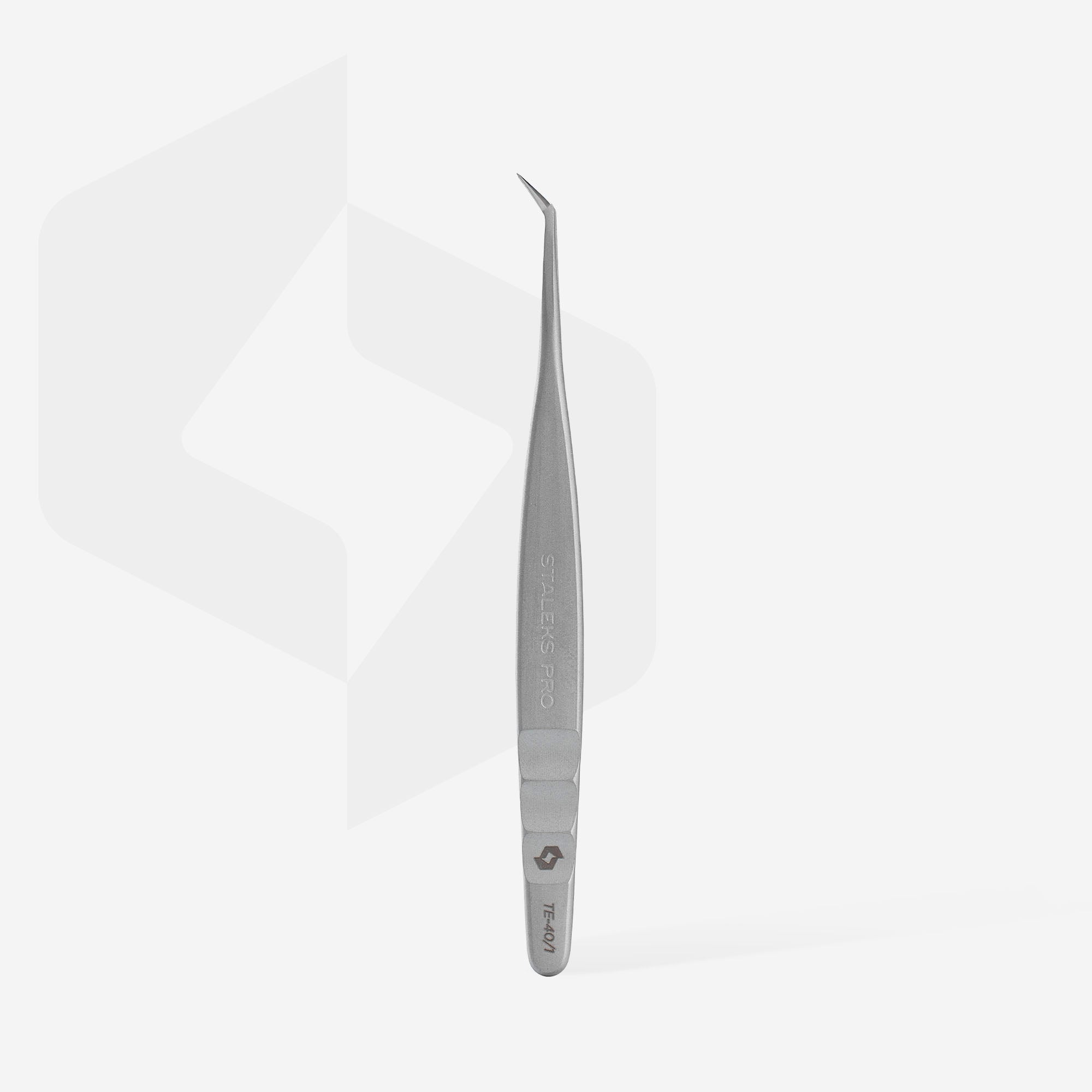Pinzas de pestañas profesionales EXPERT 40 TIPO 1 (en forma de L, 50')