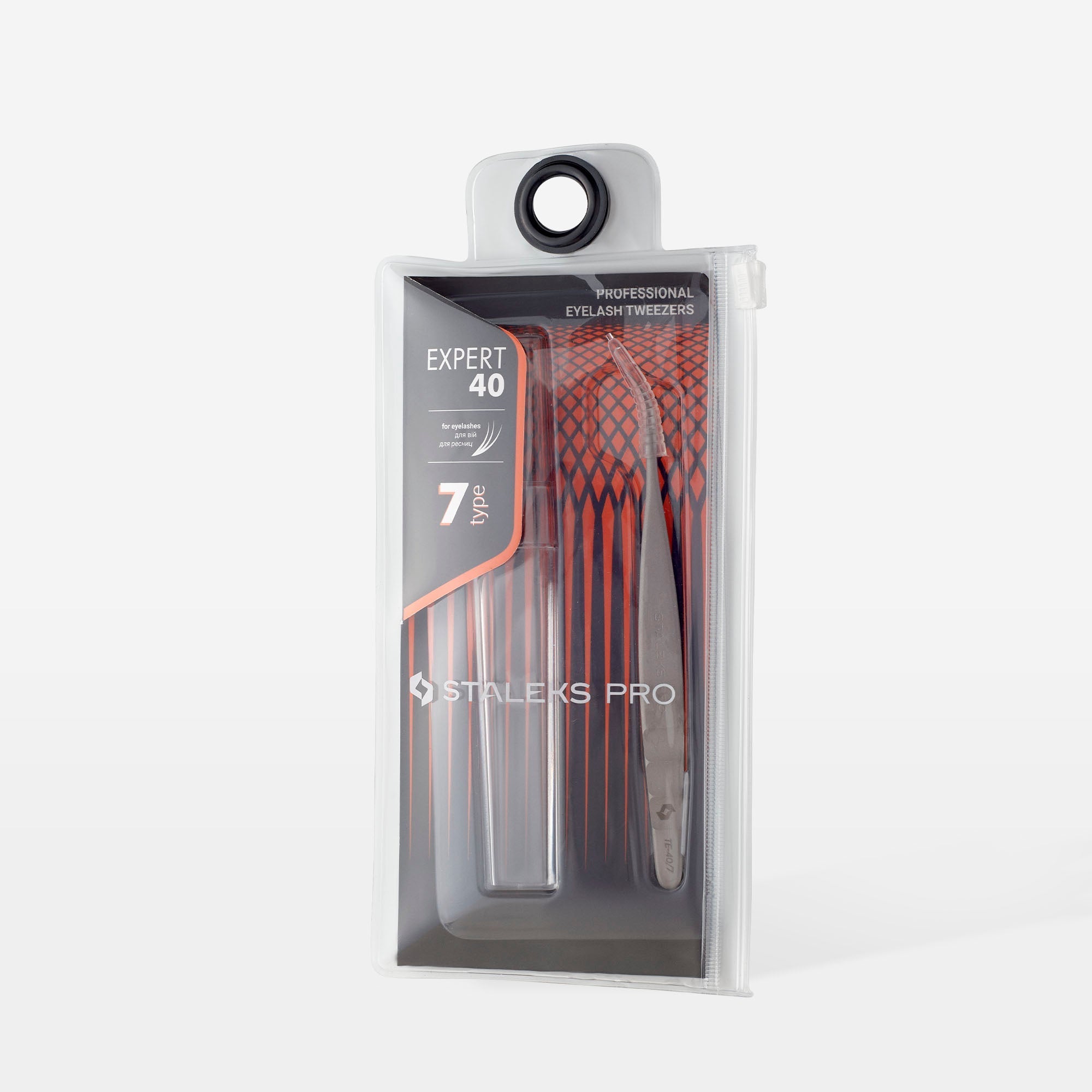 Pinza de pestañas profesional EXPERT 40 TIPO 7 (curva)