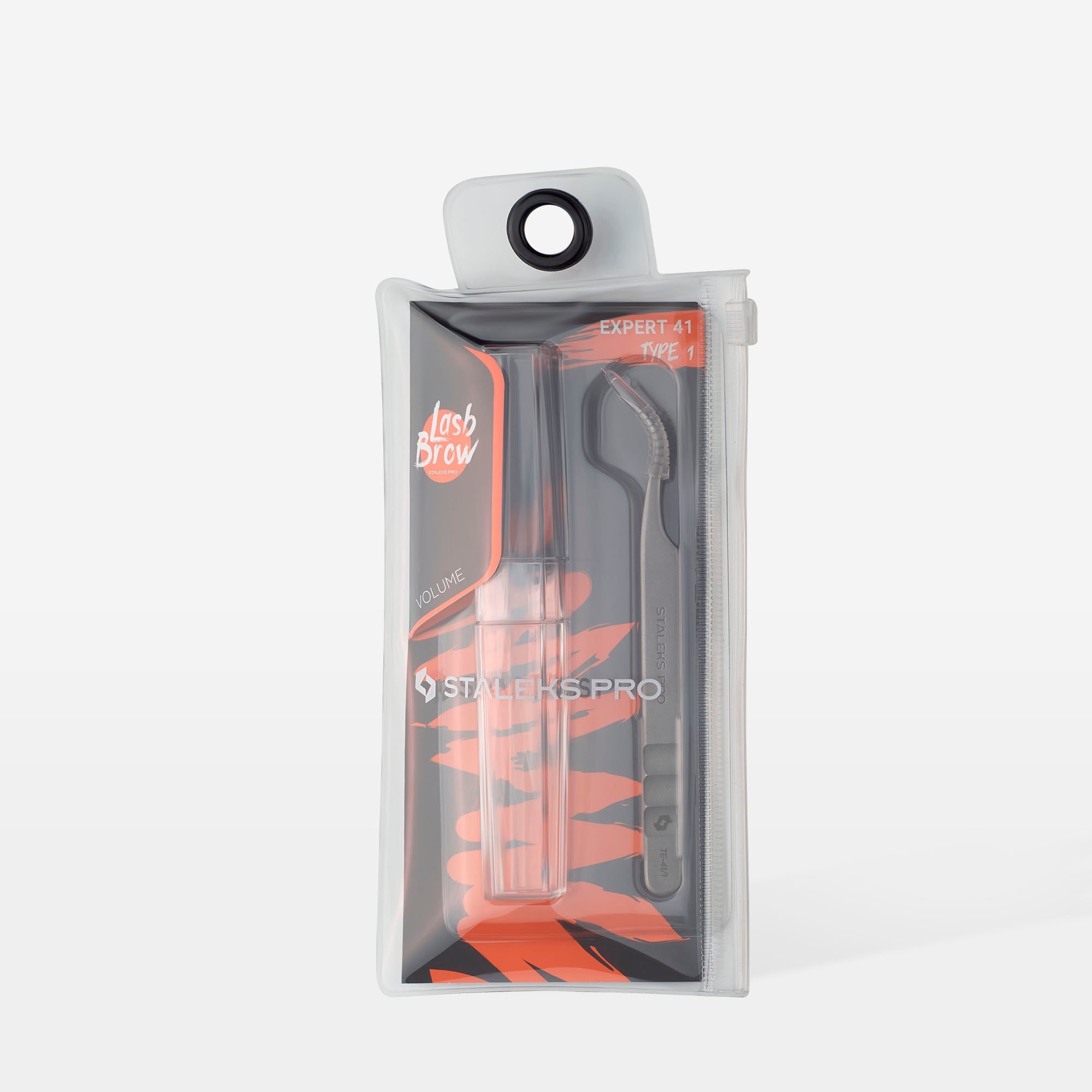 Pinza de pestañas profesional EXPERT 41 TIPO 1 (curva)
