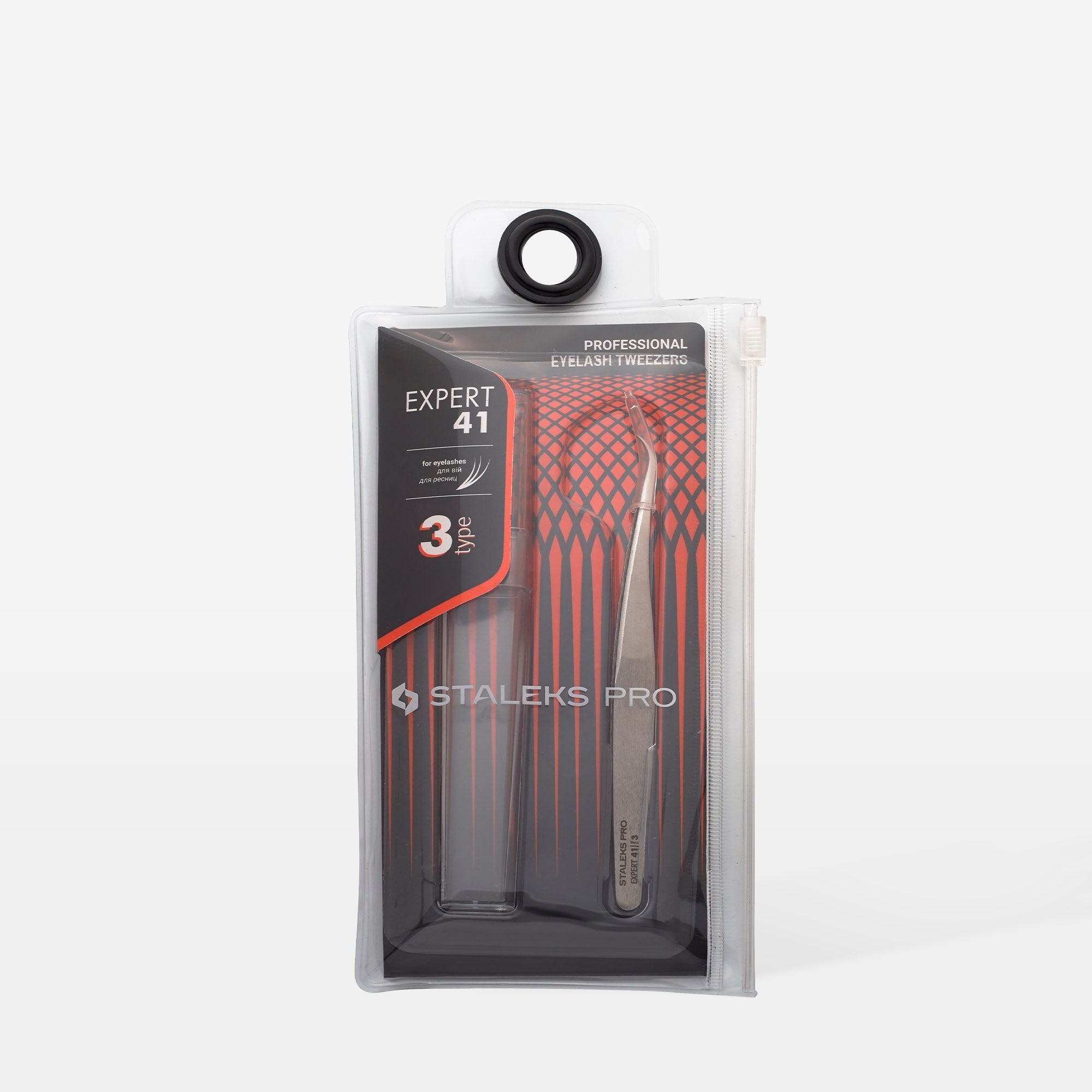 Pinza de pestañas profesional EXPERT 41 TIPO 3 (curva)