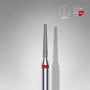 Fresa - «Cono Truncado» roja. Diámetro 1,6 mm, parte de trabajo 10mm (STALEKS)