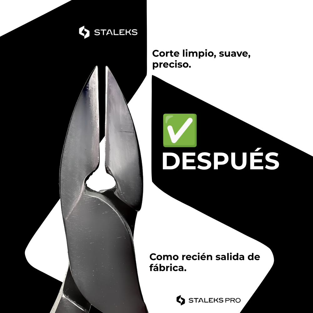 Alicate después del service de afilado profesional