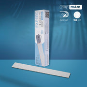 Limas blancas desechables papmAm EXPERT 22 grano 150 (50 unid.)