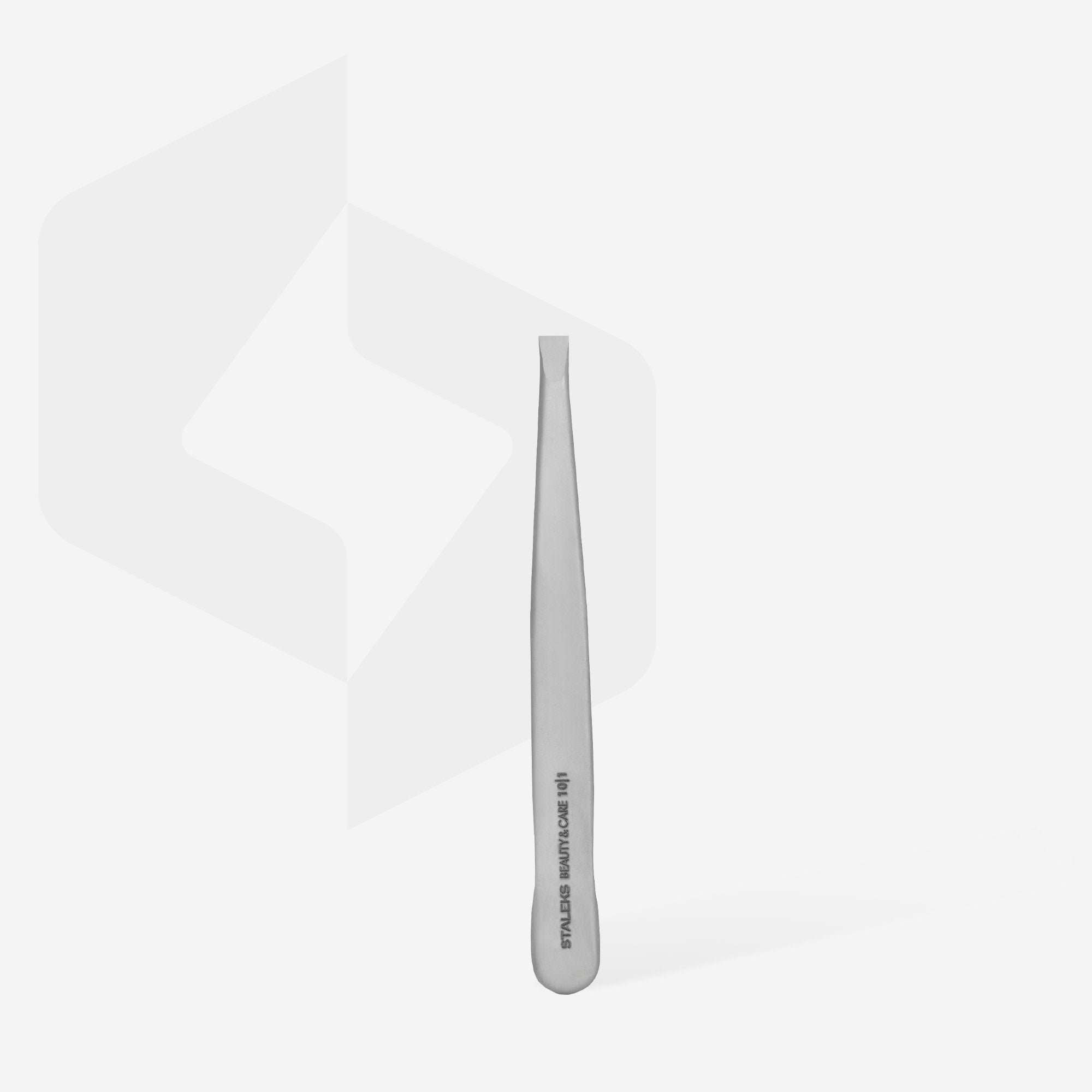Pinzas para cejas BEAUTY & CARE 10 TYPE 1 (recta ancha)